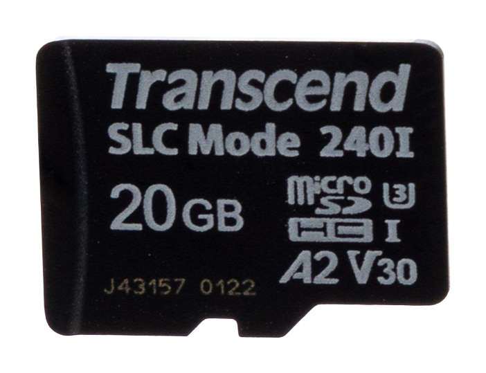 Transcend 20 GB Industrial MicroSDXC Micro SD Card