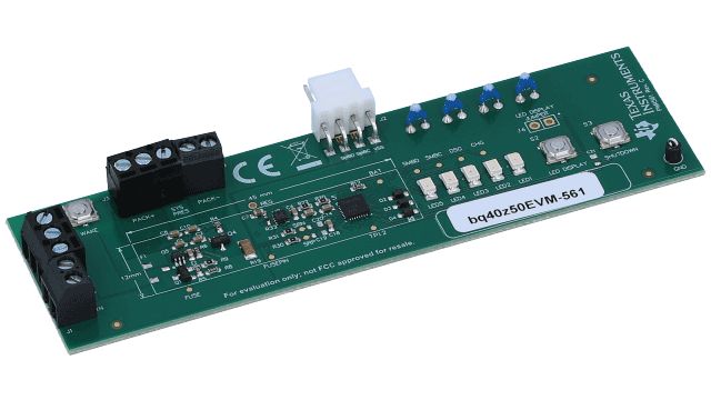 Texas Instruments Power Management IC Development Kit Battery Monitoring for BQ40Z50 for BQ40Z50