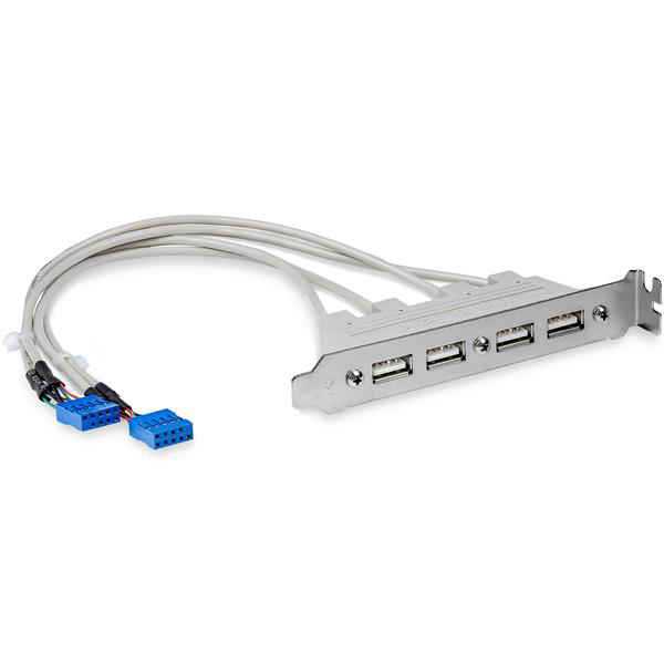 StarTech.com USB 2.0, Female 5 Pin IDC to Female USB A, 480Mbps