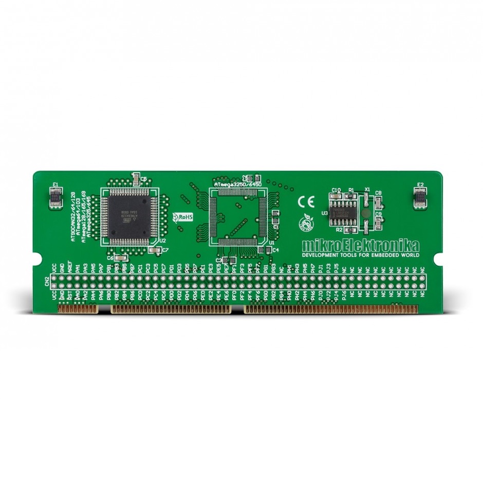Brand-Rex BIGAVR6 MCU Card With ATMEGA128 Microcontroller MCU Card MIKROE-457