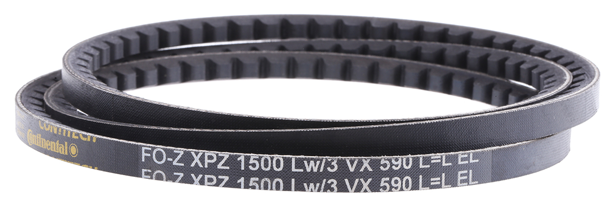 Contitech Drive Belt, belt section XPZ, 1500mm Length