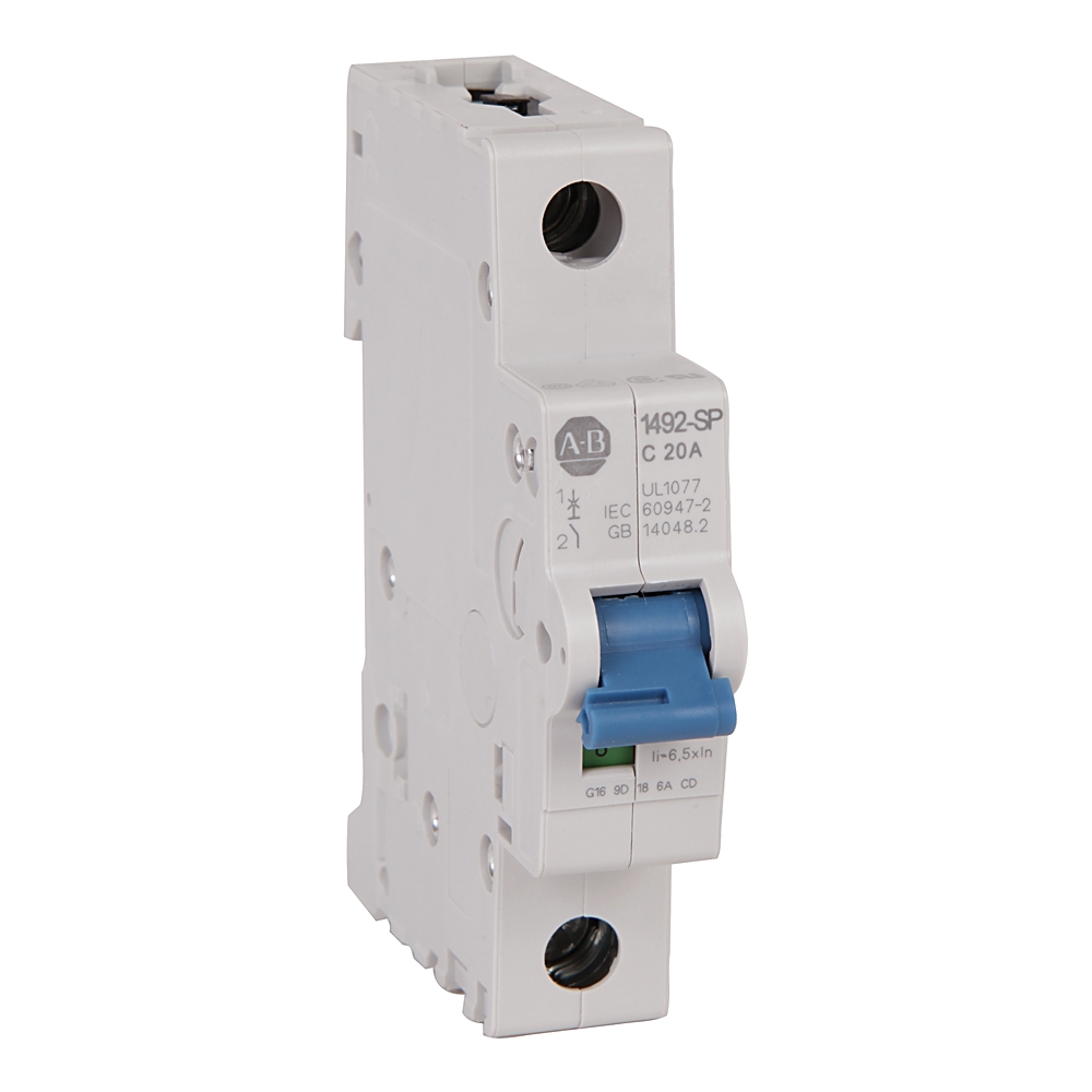 Allen Bradley 1492-SP 1492-SP MCB, 1P, 8A Curve B, 10 kA Breaking Capacity