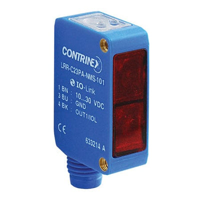 Contrinex from Molex Retroreflective Photoelectric Sensor, Block Sensor, 20 → 8000 mm Detection Range