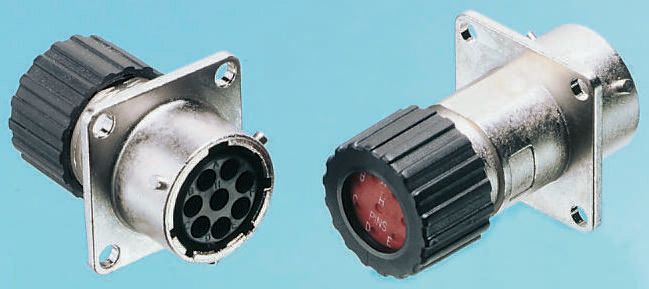 ITT Cannon Circular Connector, 19 Contacts, Panel, Standard Connector, Socket, Female, IP67, Trident Neptune Metal