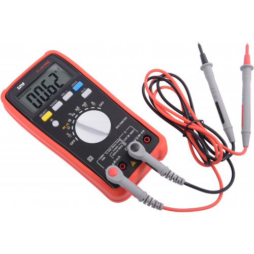 SAM FL-2010N Counter Digital Multimeter, 10A ac Max, 10A dc Max, 600V ac Max