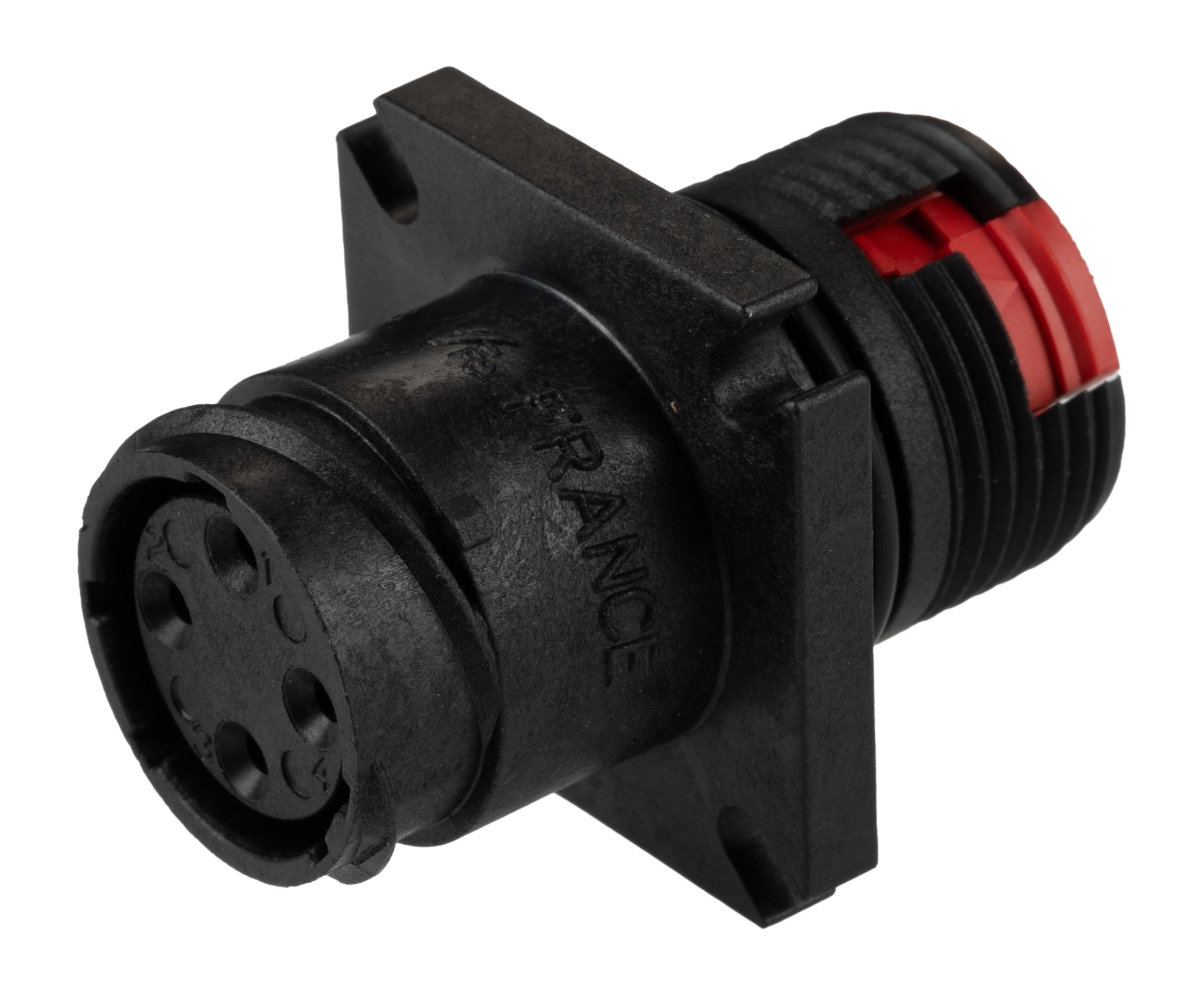 Souriau Sunbank by Eaton Circular Connector, 4 Contacts, Flange, Standard Connector, Plug, Female, IP68, Clipper Series