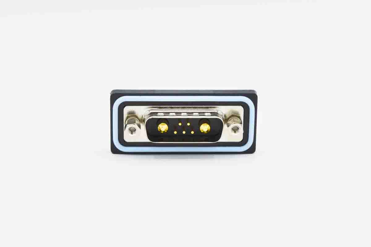 Norcomp SDF 25 Way Vertical PCB D-sub Connector Socket, 2.74mm Pitch, with 4-40 Screw Locks