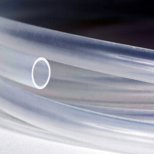 Saint Gobain Versilon™ PFA-F PFA, Flexible Tube, 6mm ID, 8mm OD, Clear, 50m