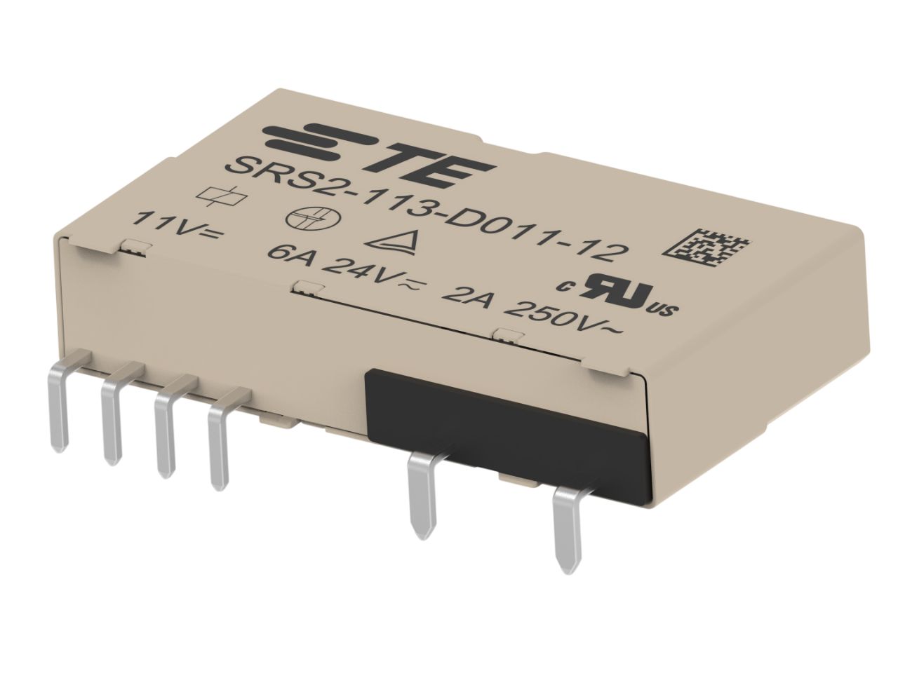 TE Connectivity PCB Mount Force Guided Relay, 20V dc Coil Voltage, 2 Pole, SPDT