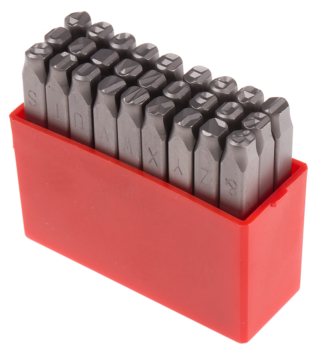 RS PRO 6mm x 27 Piece Engraving Letter Punch Set, (Letters: A → Z)