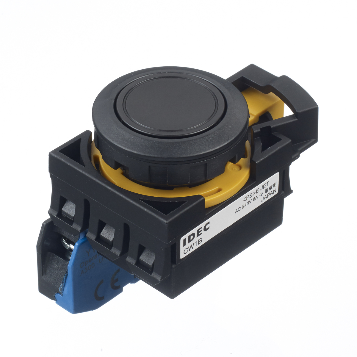 Idec IDEC CW Series Push Button, Panel Mount, 22mm Cutout