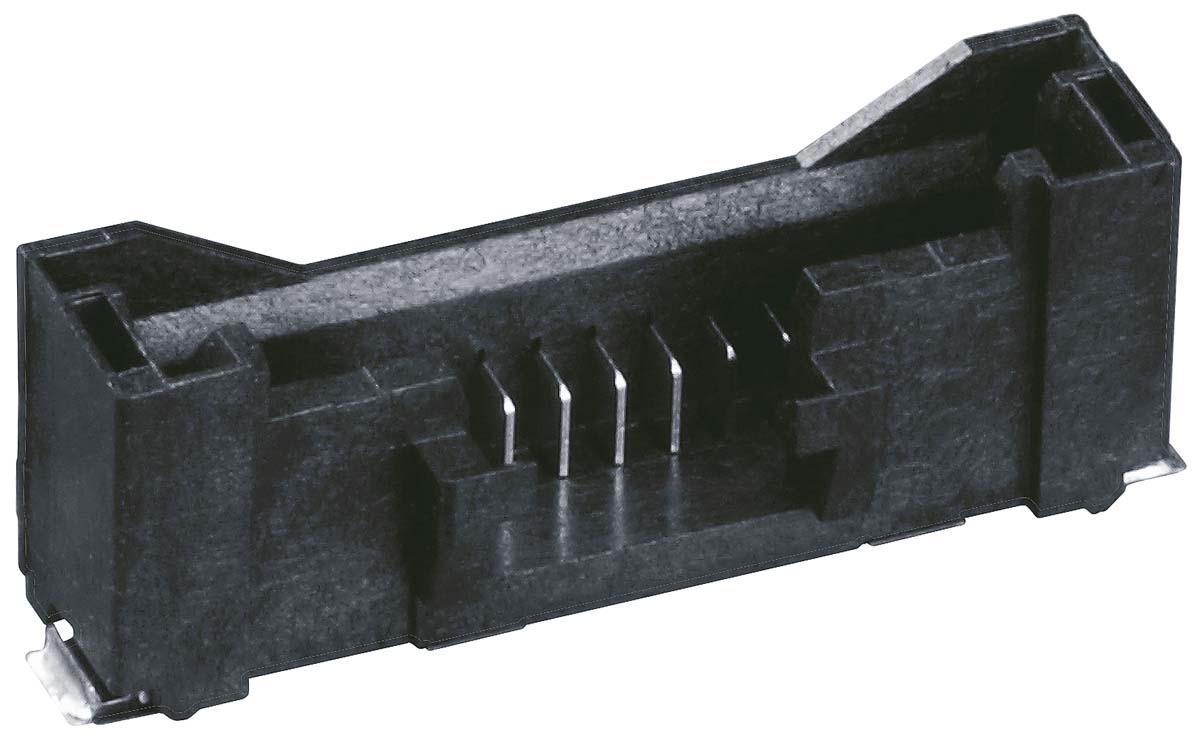 Hirose DF50 Series Straight Surface PCB Header, 10 Contact(s), 1 mm Pitch, 1 Row, Shrouded