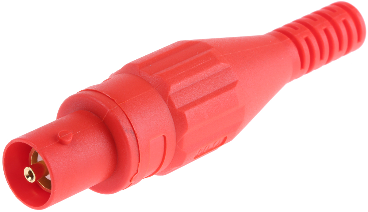 Staubli, Jack Cable Mount BNC Connector, Crimp Termination, Straight Body