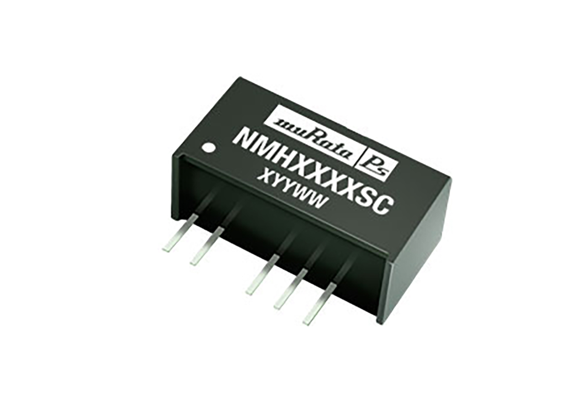 Murata Power Solutions NMH DC-DC Converter, ±9V dc/ ±111mA Output, 4.5 → 5.5 V dc Input, 2W, Through Hole, +85°C