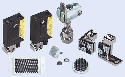 ifm electronic Retroreflective Photoelectric Sensor, Block Sensor, 8 m Detection Range