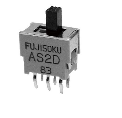 Nidec Components PCB Slide Switch SPDT (On)-Off -(On) 0.4 VA Slide