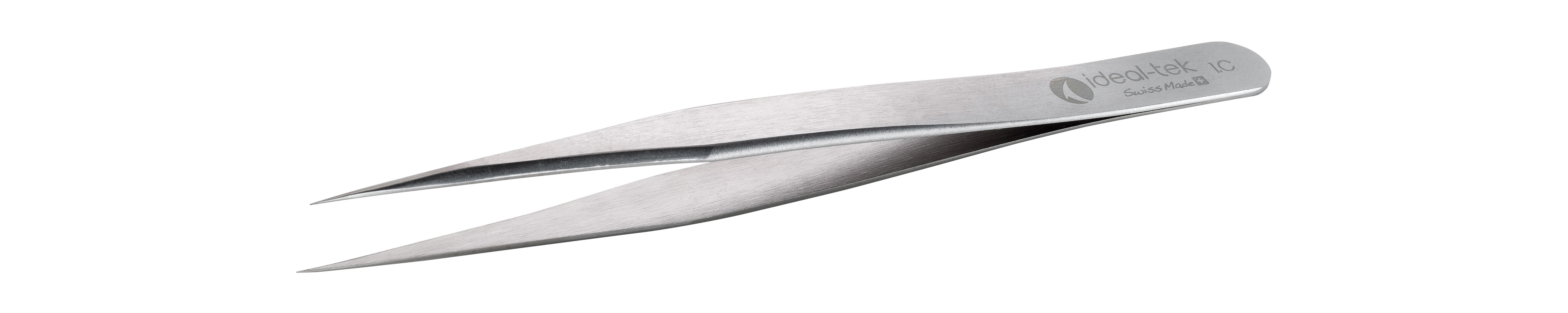 ideal-tek 120 mm, Carbon Steel, Straight, Tweezers