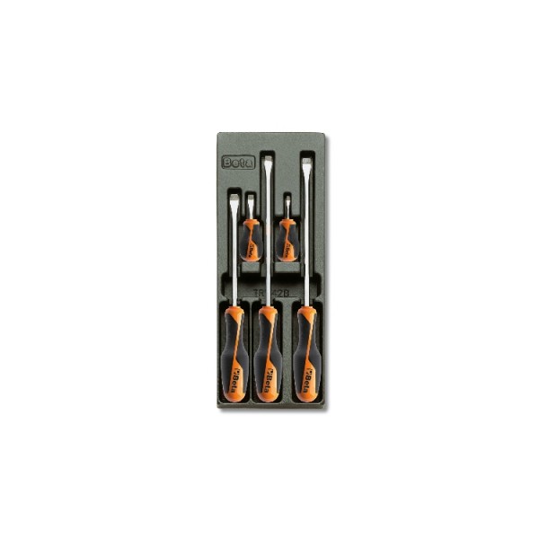 BETA Slotted Screwdriver Set, 5-Piece