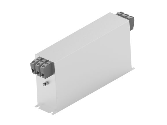 TE Connectivity, AHV 42A 760 V 50/60Hz, Chassis Mount EMI Filter, Terminal Block 3 Phase