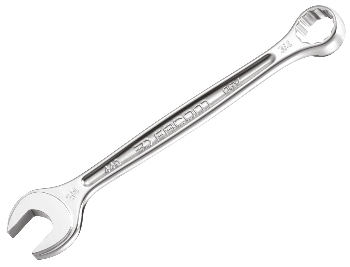 Facom 440 Series Combination Spanner, 3/8in, Imperial, Double Ended, 145 mm Overall