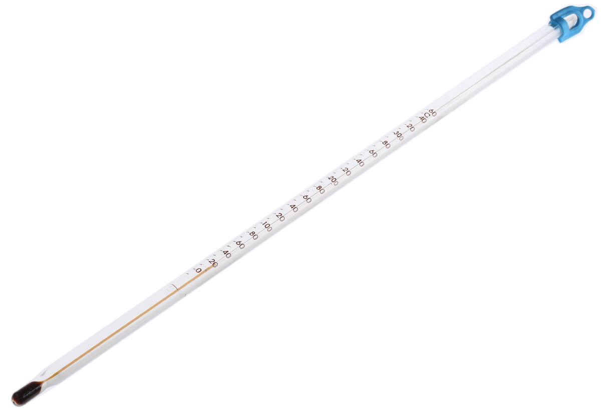 Brannan Immersion Glass Thermometer, +360 °C max