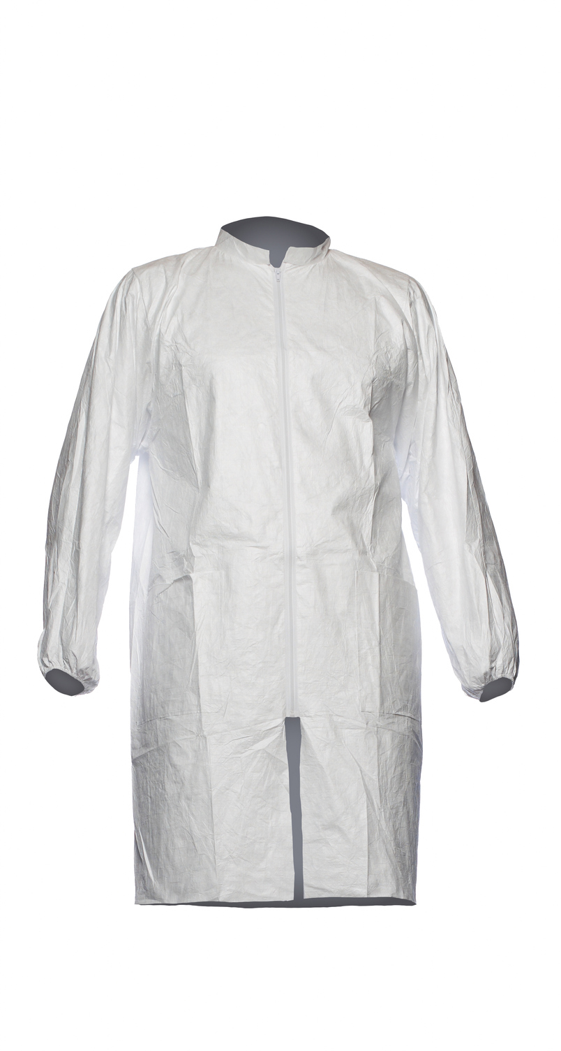DuPont White Unisex Lab Coat, XL