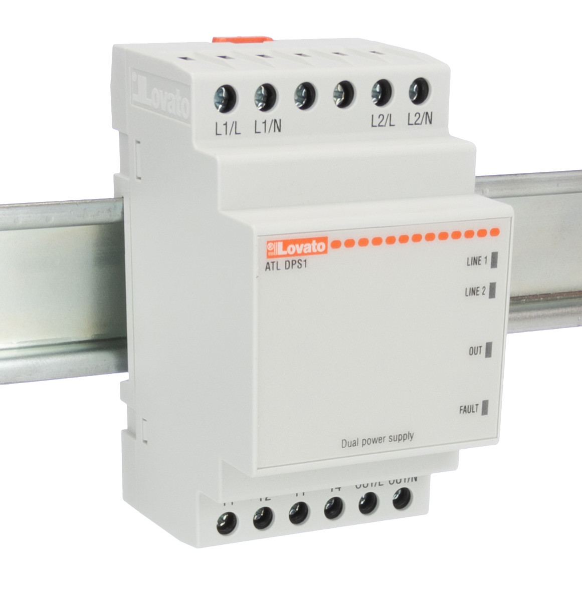Lovato ATL Series Power Supply for Use with ATP Transfer Switch, Digital, Relay, 110 → 230 V ac