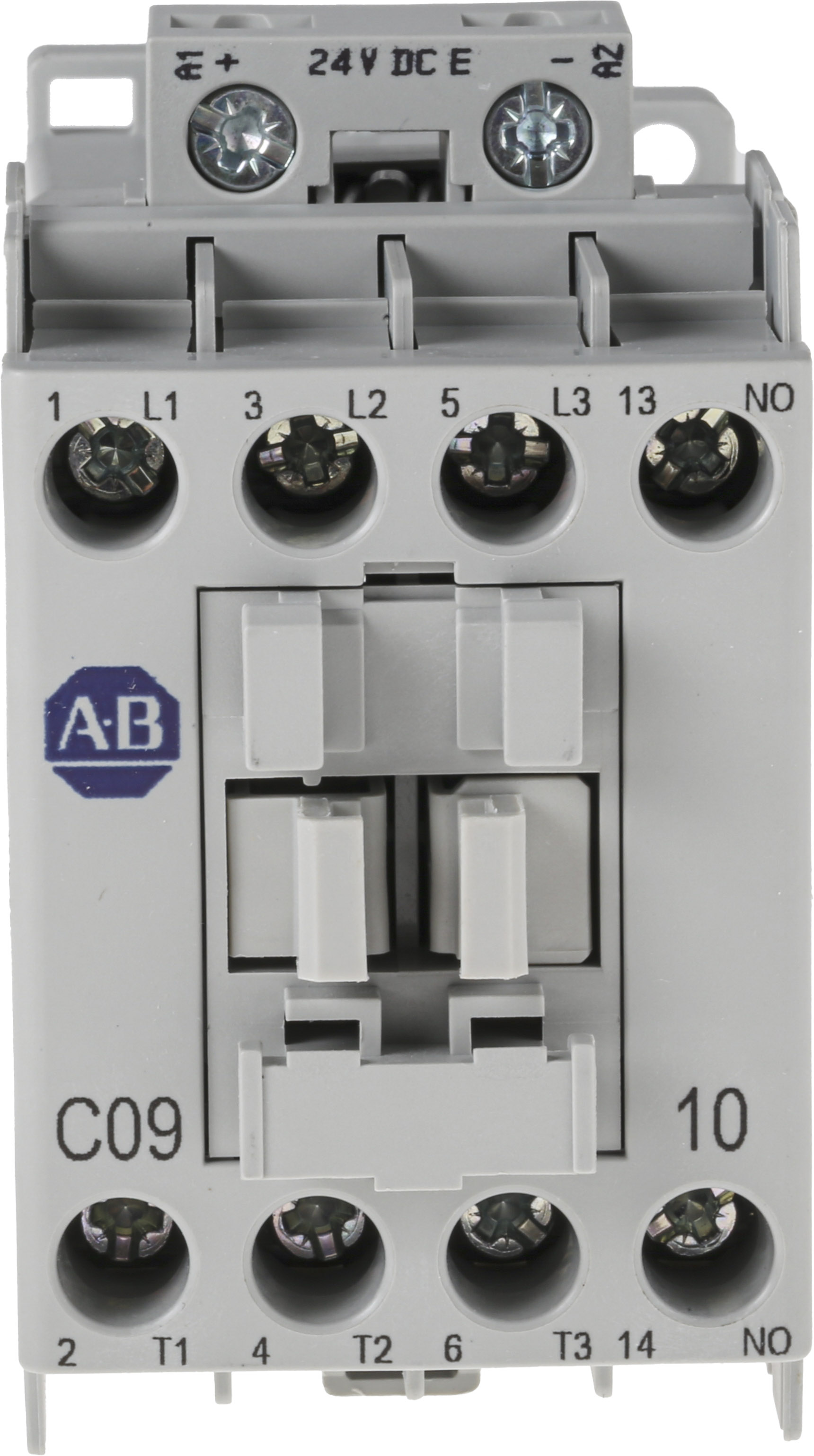 Allen Bradley 100 Series 100C Contactor, 24 V dc Coil, 3-Pole, 9 A, 4 kW, 3NO, 690 V ac
