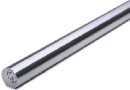 RS PRO Mild Steel Rod 10mm Diameter, 1m L