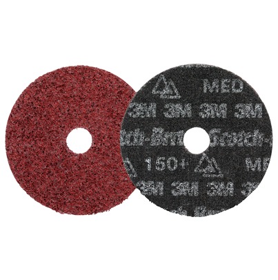 3M HD-DH Aluminium Oxide Surface Conditioning Disc, 5in, Medium Grade, 100 in pack
