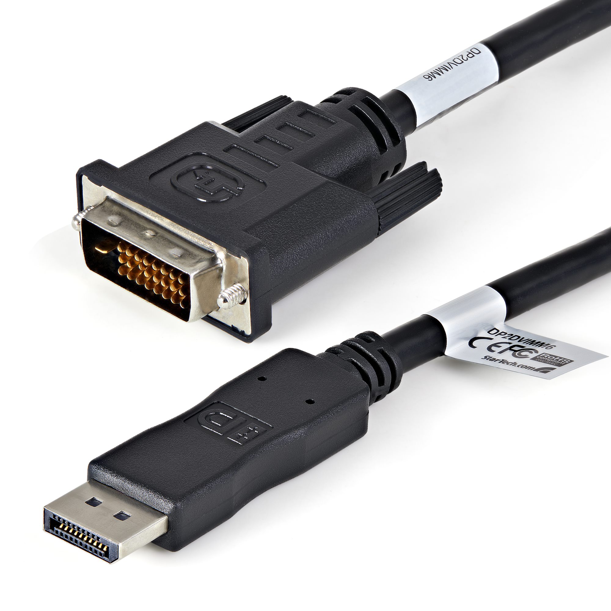 StarTech.com DVI Adapter, 1.8m Length - 1920 x 1200 Maximum Resolution