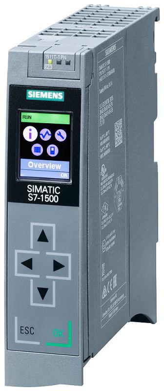 Siemens SIMATIC S7-1500T Series PLC CPU for Use with SIMATIC S7-1500 Series, CPU Output, 20-Input