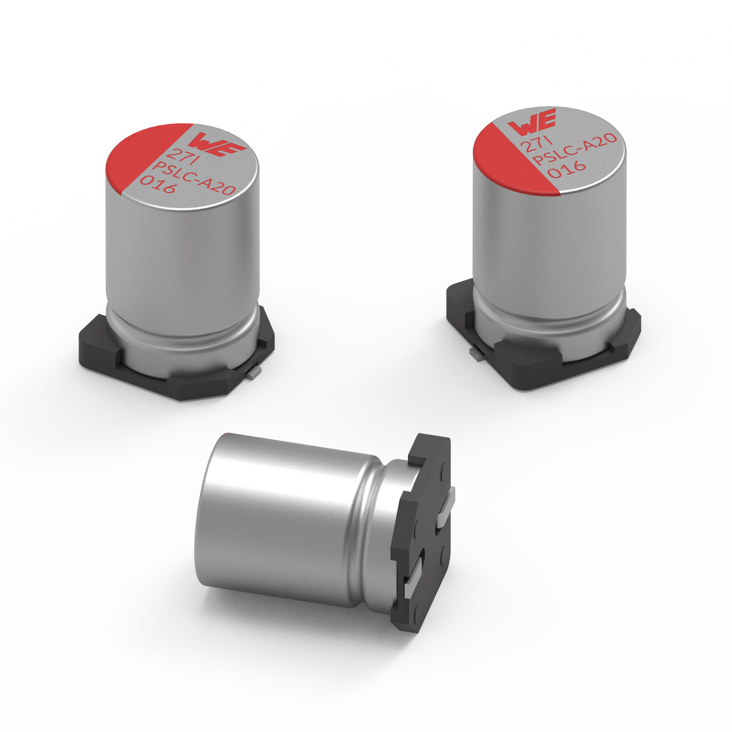Wurth Elektronik 330μF Surface Mount Polymer Capacitor, 35V dc
