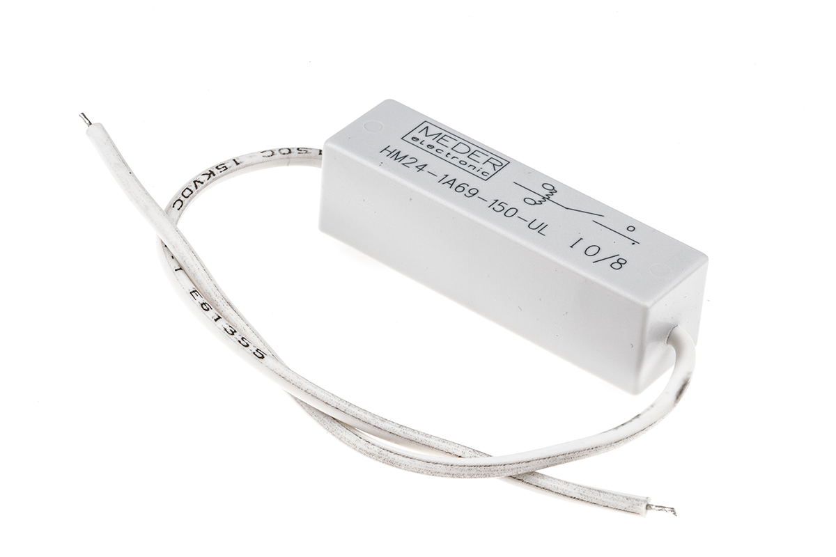 Meder PCB Mount Reed Relay, 24V dc Coil, SPST, 10000V dc Max, 3 A Max, 600Ω