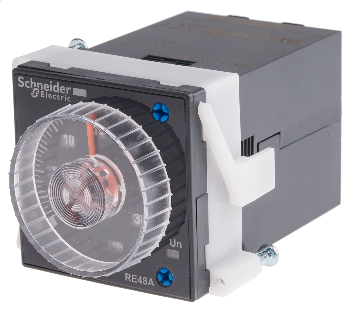 Schneider Electric Harmony Time Series Panel Mount Timer Relay, 24 → 240V ac/dc, 2-Contact, 0.02 s →