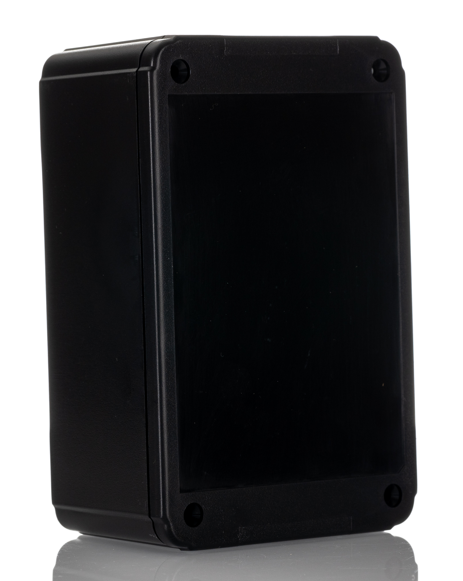 Hammond RL Series Black ABS, Plastic Enclosure, IP54, Flanged, Black Lid, 1.97 x 3.15 x 1.97in