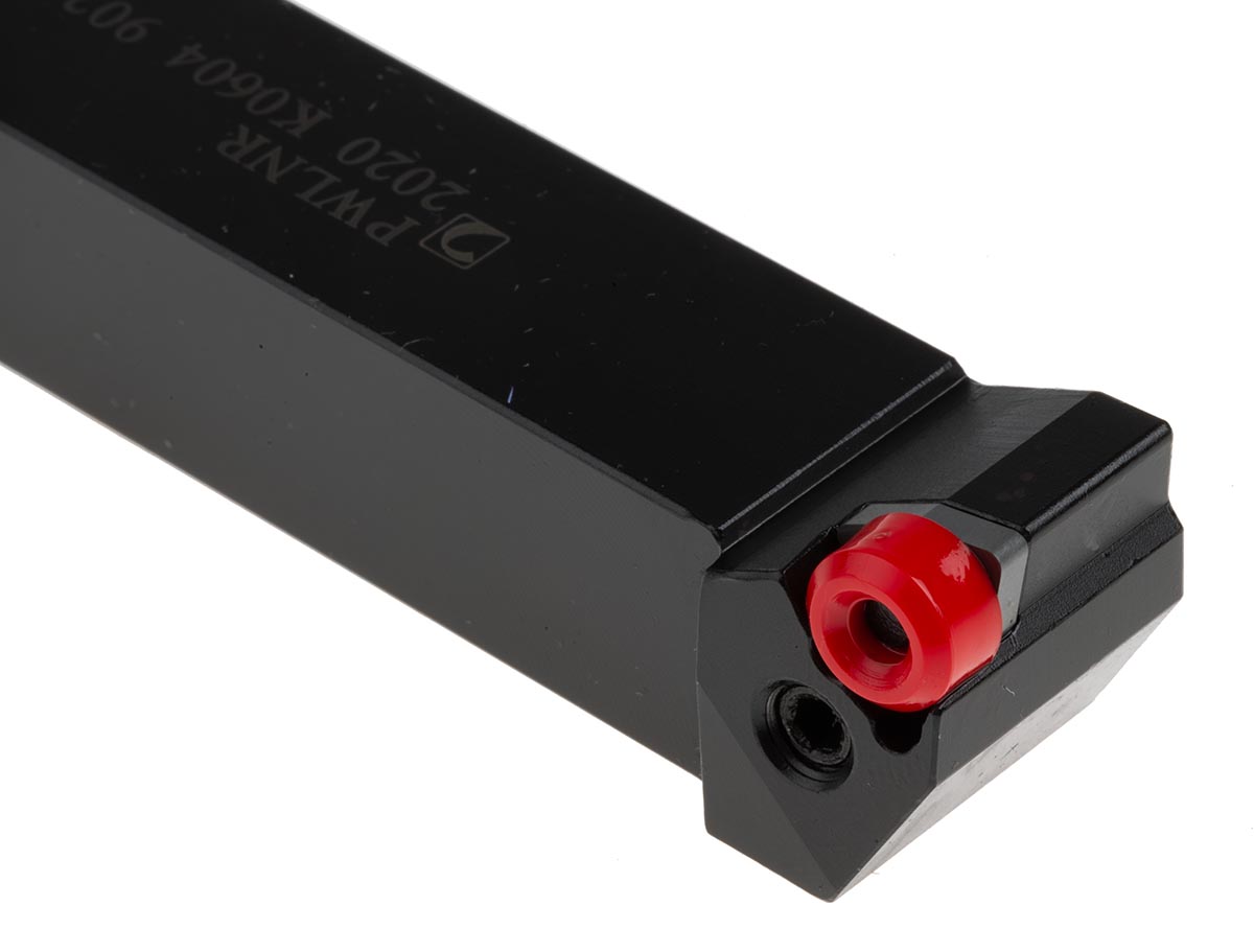 Pramet PWLN(RL) EXT Series Lathe Tool Holder for Use with WNMG 0604, 20mm Height, 95° Approach, 125mm Length