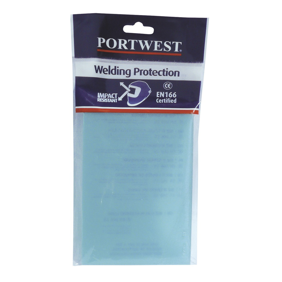 Portwest Clear Replacement Lens for use with BizWeld Plus Welding Helmet