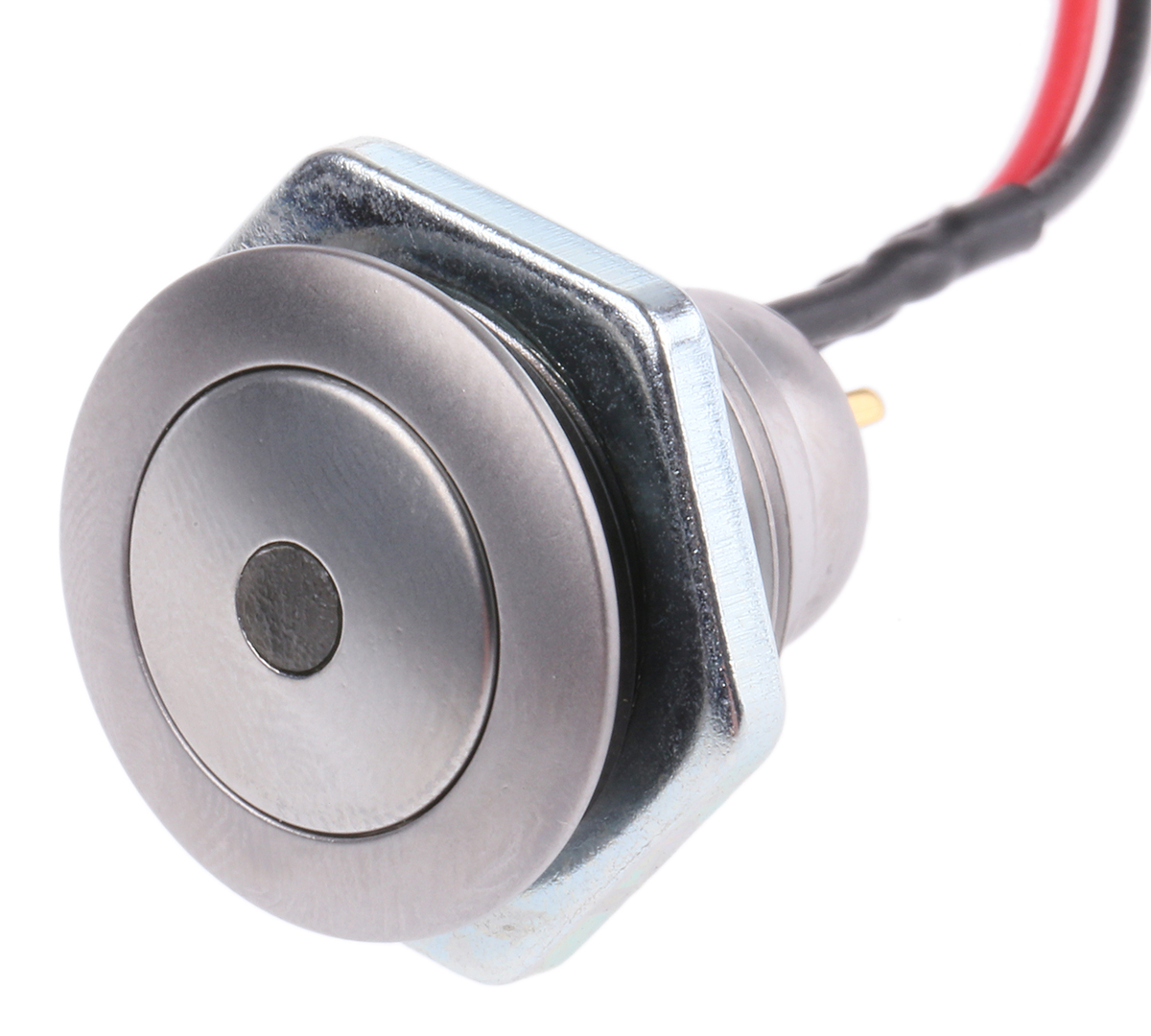 ITW Switches 57M Series Illuminated Push Button Switch, Momentary, Panel Mount, 16.1mm Cutout, SPST, Blue LED, 48V dc,