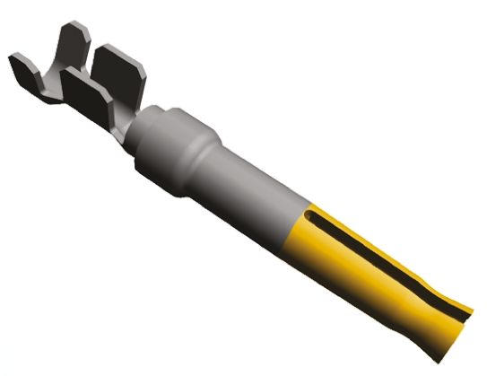 TE Connectivity, AMPLIMITE HDP-20 Series, size 20 Female Crimp D-sub Connector Contact, Gold over Nickel Signal, 28
