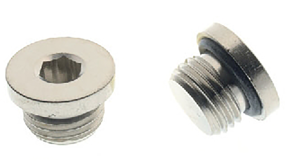 RS PRO G 3/8 Male NBR Plug Fitting