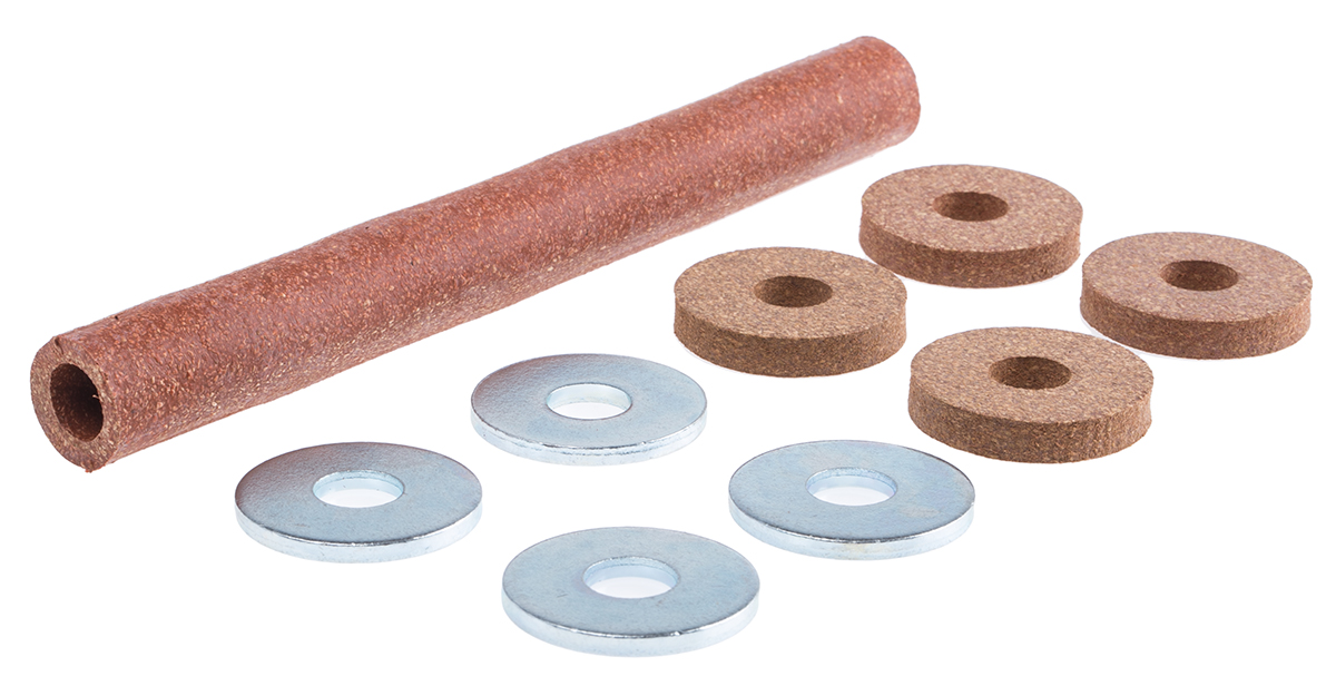 Nu-Tech Engineering Nitrile Rubber Locking Washers, M10