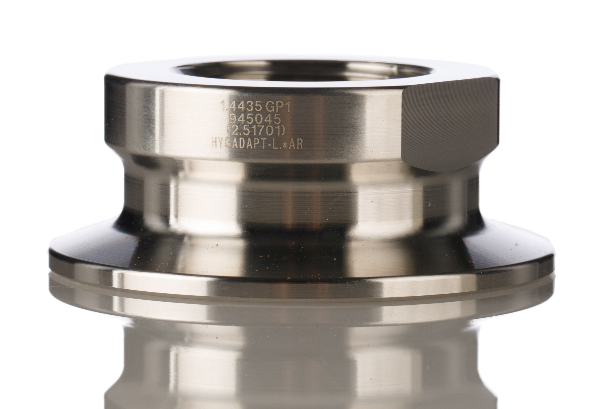 Vega Tri-Clamp 2 Universal Adapter Fitting for Use with VEGABAR and VEGAPOINT Switche With 1 Threaded Connection