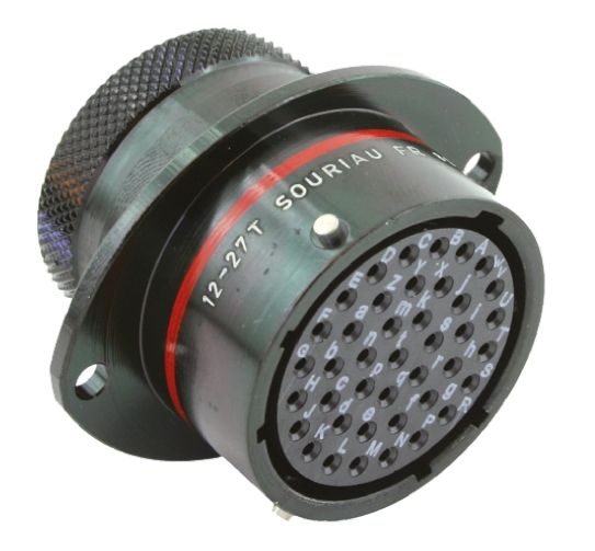 Souriau Sunbank by Eaton Circular Connector, 41 Contacts, Panel, Standard Connector, Socket, Female, IP67, 8STA Series