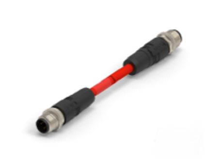 TE ConnectivityTAD1474, 1m Cat5e M12 to Male M12 Male, Terminated