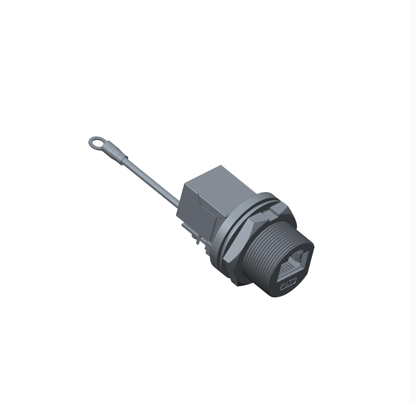 Amphenol Industrial 8 Pole Socket Connector