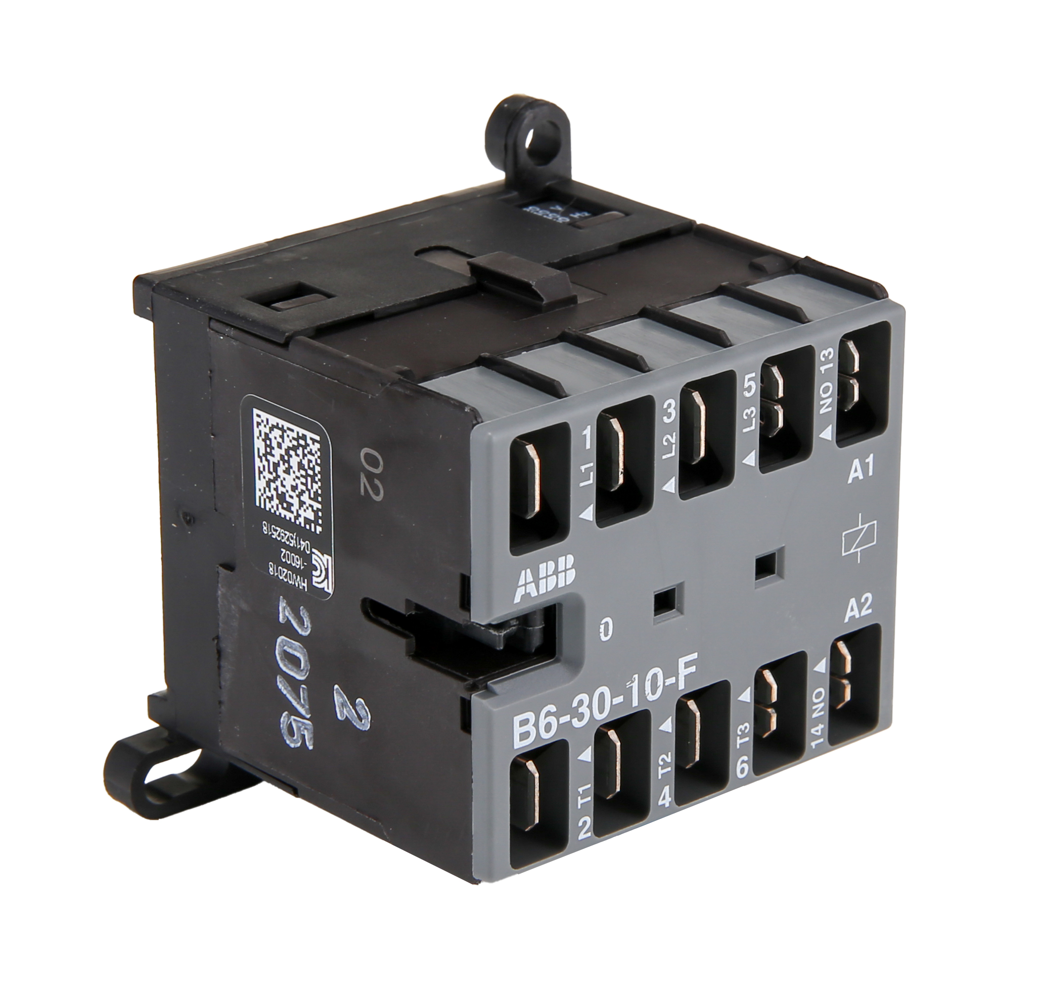 ABB B6-30-10-F B Contactor, 240 V Coil, 3-Pole, 20 A, 4 kW, 3NO