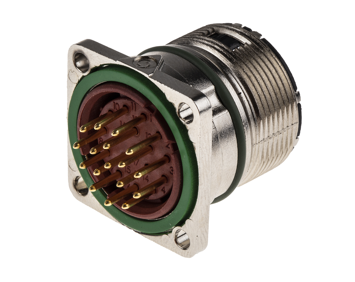 Lapp Circular Connector, 17 Contacts, Panel, M23 Connector, Plug, Male, IP68, EPIC CIRCON Series