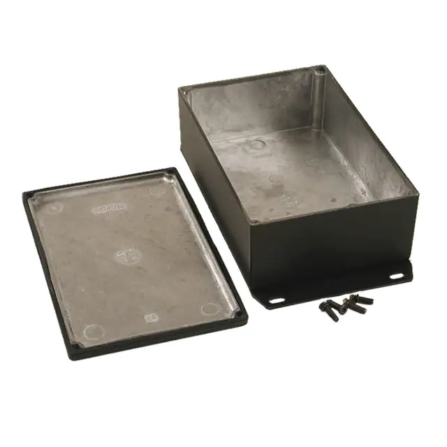 Hammond 1590 Series Die Cast Aluminium Alloy Enclosure, IP65, Flanged, 145 x 95 x 49mm