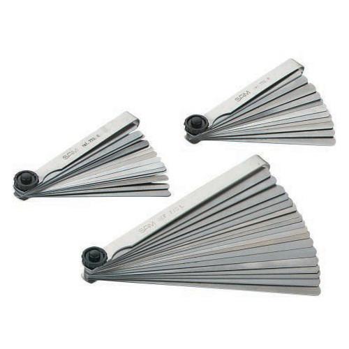 SAM 770-R-FME Stainless Steel Feeler Gauge, 18 Blades